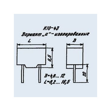 К10-43А 0.01 мкф МПО
