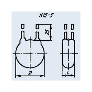 К15-5 0.015 мкф 3 кв Н70