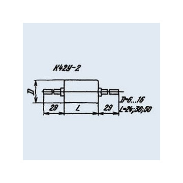 К42У-2 0.047 мкф 1000 в