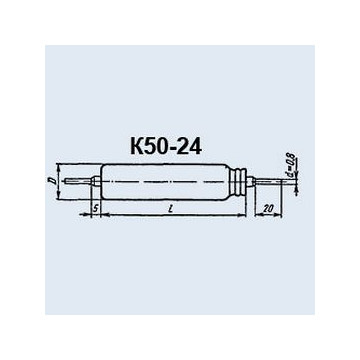 К50-24 10 мкф 160 в