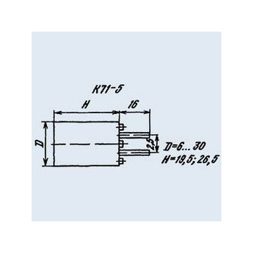 К71-5 0.01 мкф 160 в