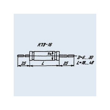 К73-16 1.5 мкф 63 в