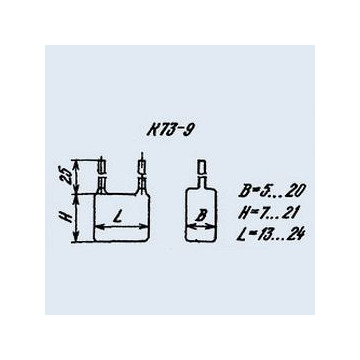 К73-9 0.15 мкф 100 в