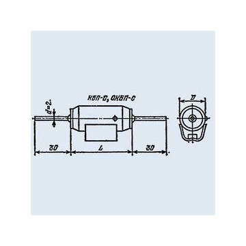 КБП-С 0.1 мкф 500 в 20 А