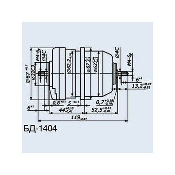 БД-1404 кл.1 сельсин-датчик
